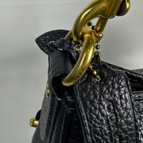 NEW COACH CARY SOFT PEBBLE LEATHER WOMENS BAG BLACK
**Sold on another platform** - Picture 6 of 16